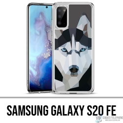 Samsung Galaxy S20 FE case - Wolf Husky Origami