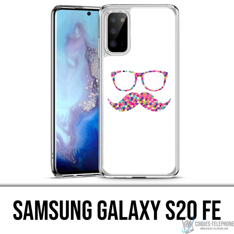Coque Samsung Galaxy S20 FE - Lunettes Moustache