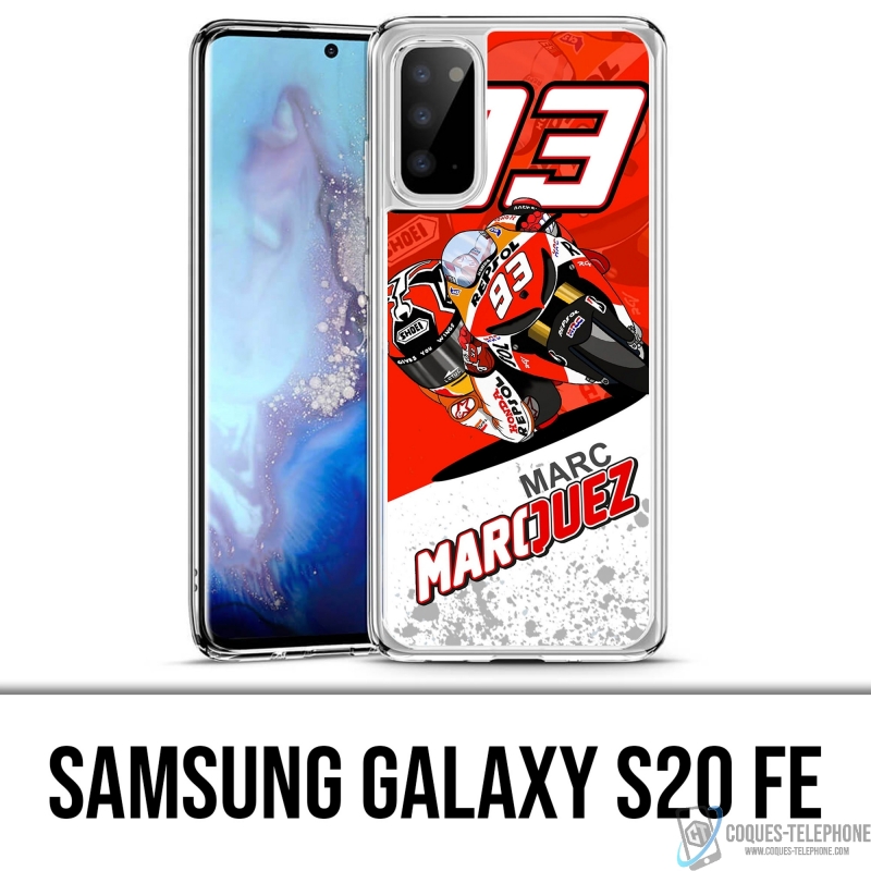 Samsung Galaxy S20 FE case - Marquez Cartoon