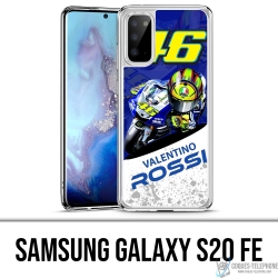 Funda Samsung Galaxy S20 FE - Motogp Rossi Cartoon