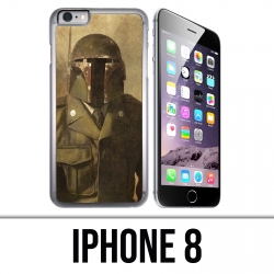 Custodia per iPhone 8 - Star Wars Vintage Boba Fett