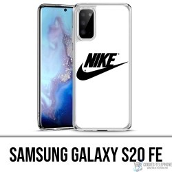 Funda para Samsung Galaxy S20 FE - Logotipo de Nike Blanco