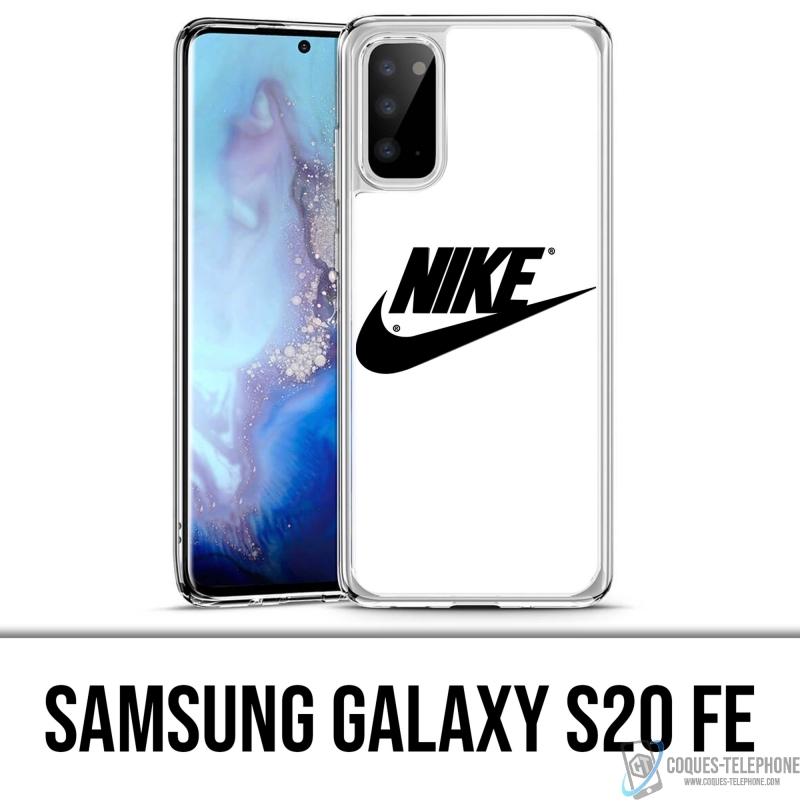 Case for Samsung Galaxy S20 FE Nike Logo White