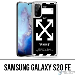Funda para Samsung Galaxy S20 FE - Blanco roto Negro