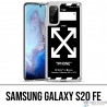 Custodia per Samsung Galaxy S20 FE - Bianco sporco nero