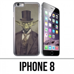 Coque iPhone 8 - Star Wars Vintage Yoda