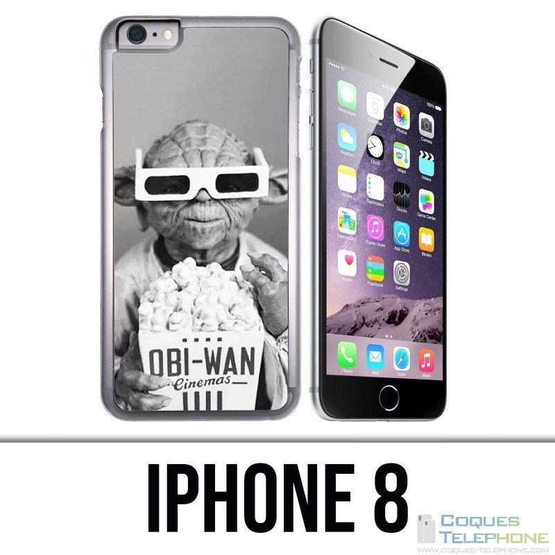 Coque iPhone 8 - Star Wars Yoda CineìMa