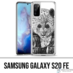 Custodia per Samsung Galaxy S20 FE - Panda Azteque