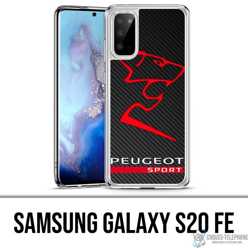 Custodia per Samsung Galaxy S20 FE - Logo Peugeot Sport