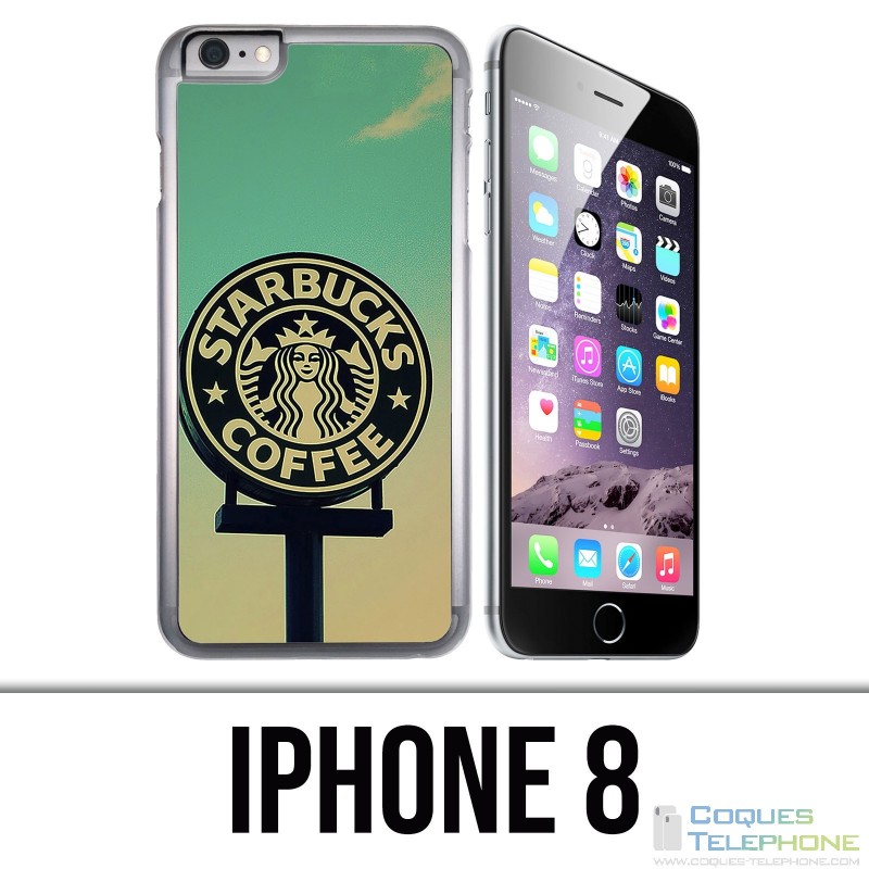 Custodia per iPhone 8 - Starbucks Vintage