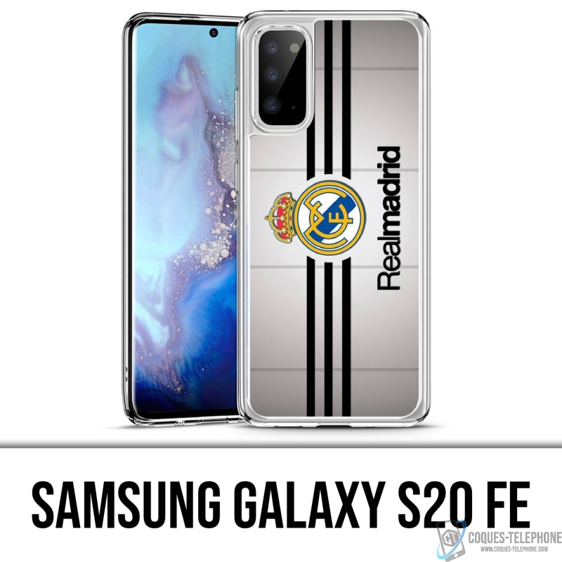 Custodia per Samsung Galaxy S20 FE - Strisce Real Madrid