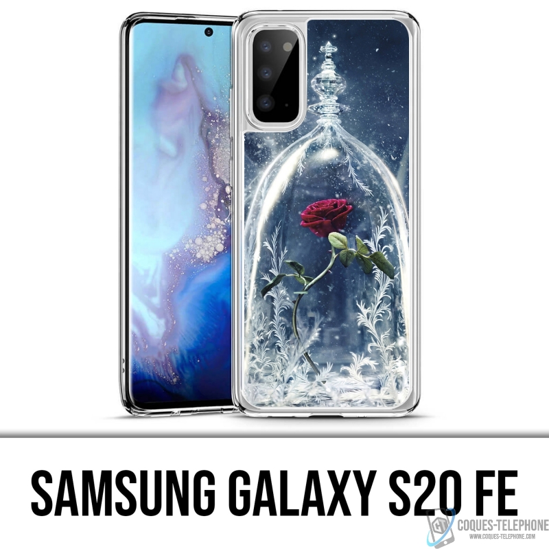 Coque Samsung Galaxy S20 FE - Rose Belle Et La Bete