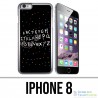 Funda iPhone 8 - Alfabeto de cosas extrañas