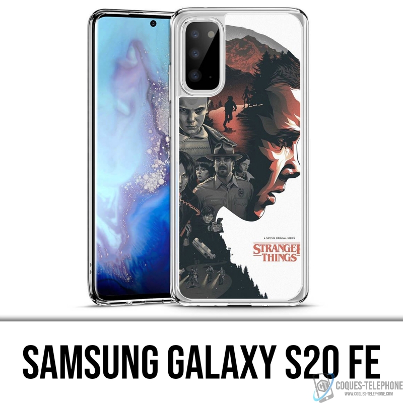 Coque Samsung Galaxy S20 FE - Stranger Things Fanart