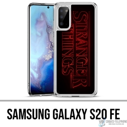 Coque Samsung Galaxy S20 FE - Stranger Things Logo