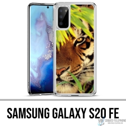 Coque Samsung Galaxy S20 FE - Tigre Feuilles