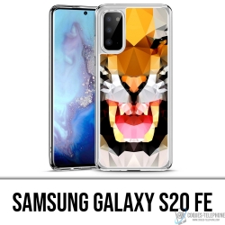 Coque Samsung Galaxy S20 FE - Tigre Geometrique