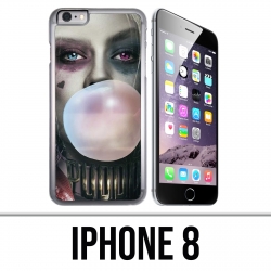 Coque iPhone 8 - Suicide Squad Harley Quinn Bubble Gum