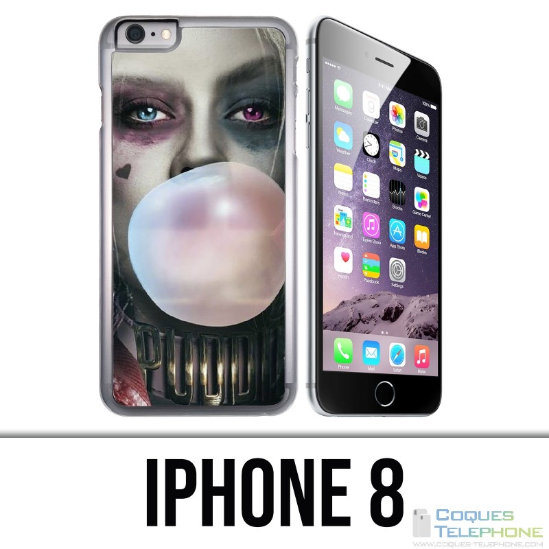 IPhone 8 Case - Suicide Squad Harley Quinn Bubble Gum