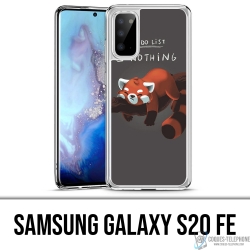 Samsung Galaxy S20 FE - Carcasa Panda Roux con lista de tareas pendientes