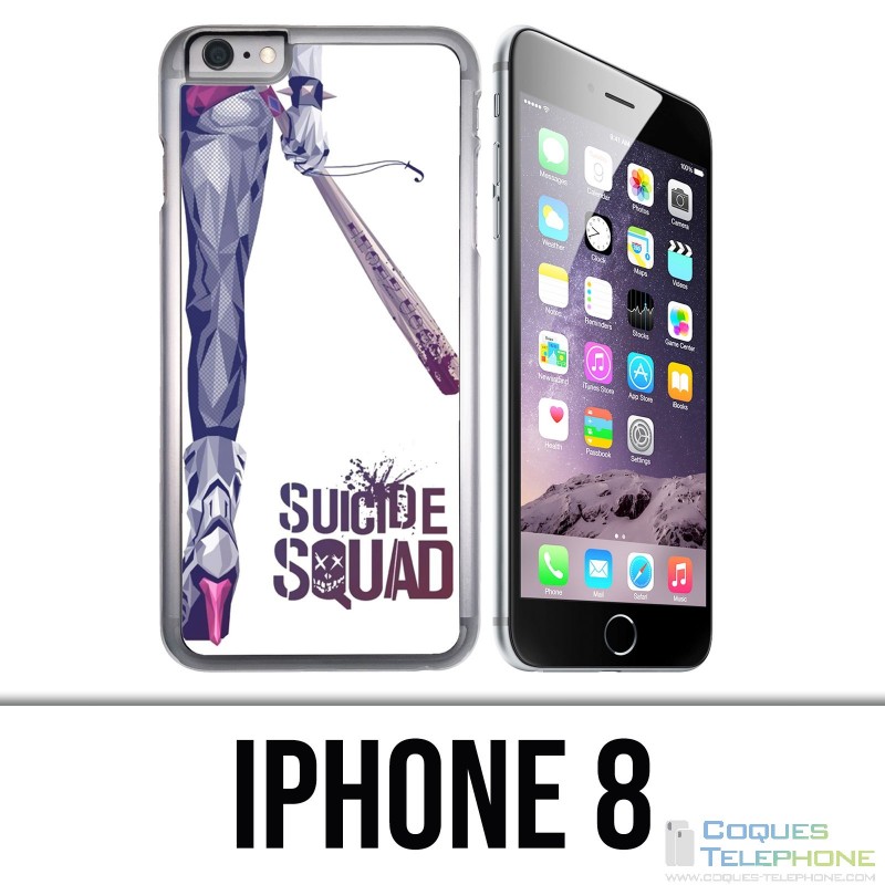 Funda iPhone 8 - Legión Escuadrón Suicida Harley Quinn