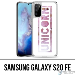 Custodia per Samsung Galaxy S20 FE - Unicorno Fiori Unicorno