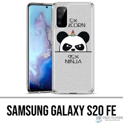 Coque Samsung Galaxy S20 FE - Unicorn Ninja Panda Licorne