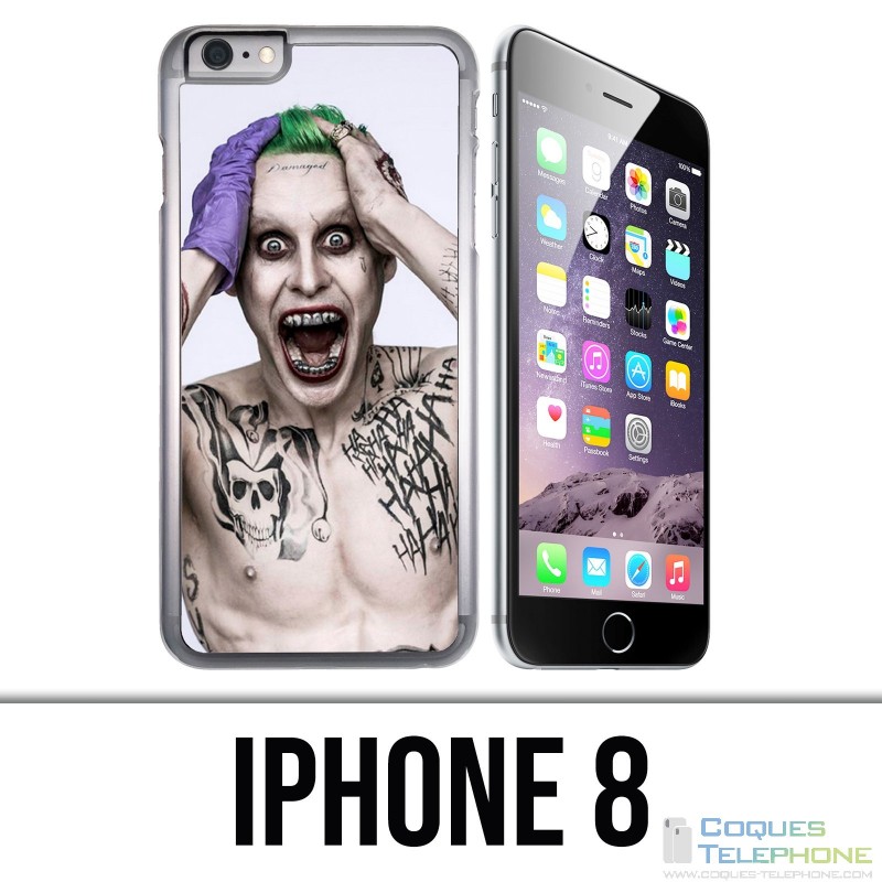 Custodia per iPhone 8 - Suicide Squad Jared Leto Joker