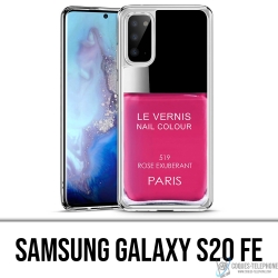 Funda Samsung Galaxy S20 FE - Barniz rosa París