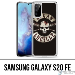 Coque Samsung Galaxy S20 FE - Walking Dead Logo Negan Lucille