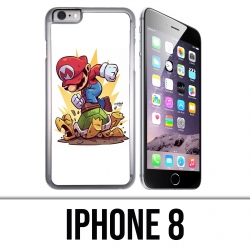 Coque iPhone 8 - Super Mario Tortue Cartoon