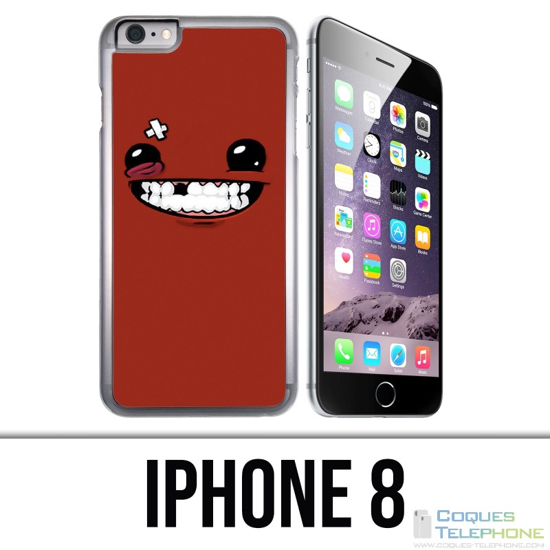 Custodia per iPhone 8 - Super Meat Boy