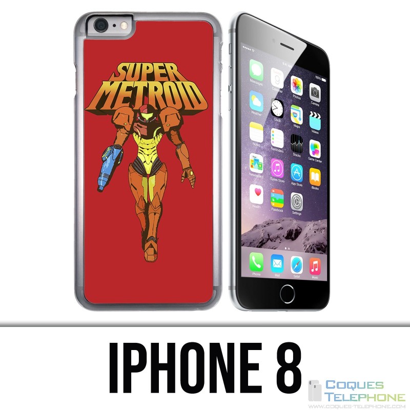 Custodia per iPhone 8 - Super Metroid Vintage