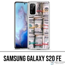 Funda Samsung Galaxy S20 FE - Billetes de dólar enrollados