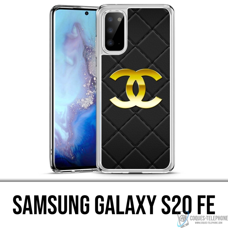 Funda Samsung Galaxy S20 FE - Cuero con logo de Chanel