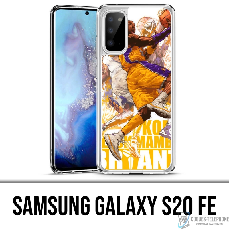 Samsung Galaxy S20 FE case - Kobe Bryant Cartoon NBA