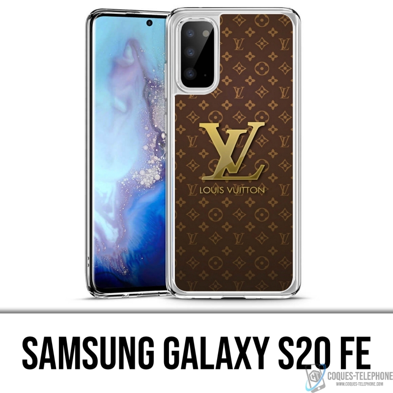 Classic White Louis Vuitton Seamless Pattern Samsung Galaxy S20 FE (5G) Case