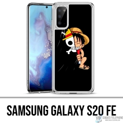 Coque Samsung Galaxy S20 FE - One Piece baby Luffy Drapeau