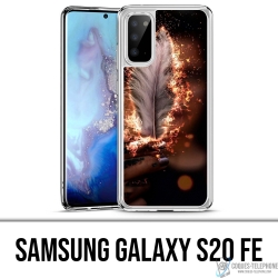 Coque Samsung Galaxy S20 FE - Plume feu