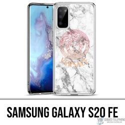 Samsung Galaxy S20 FE case - Versace white marble