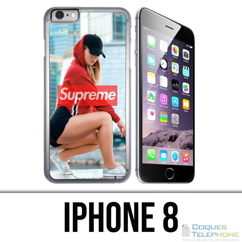 Funda iPhone 8 - Supreme Girl Back