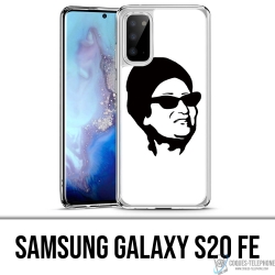 Custodia per Samsung Galaxy S20 FE - Oum Kalthoum nero bianco