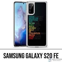 Funda Samsung Galaxy S20 FE - Motivación diaria