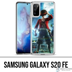 Custodie e protezioni Samsung Galaxy S20 FE - One Piece Rufy Jump Force