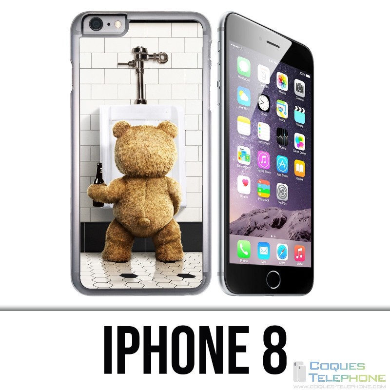 Custodia per iPhone 8 - Toilette Ted