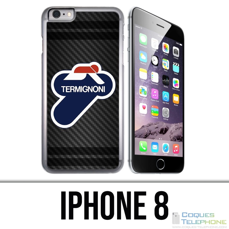 Coque iPhone 8 - Termignoni Carbone