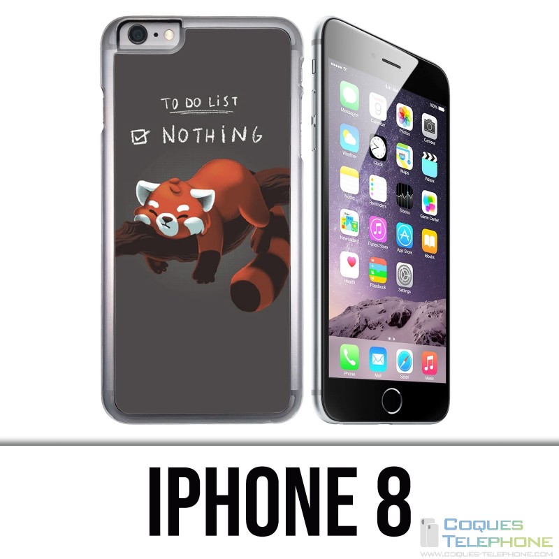 IPhone 8 case - To Do List Panda Roux