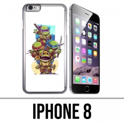 Funda iPhone 8 - Tortugas Ninja de dibujos animados