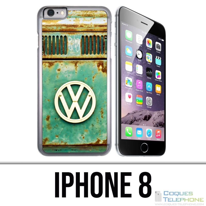 IPhone 8 Fall - Vintages VW-Logo