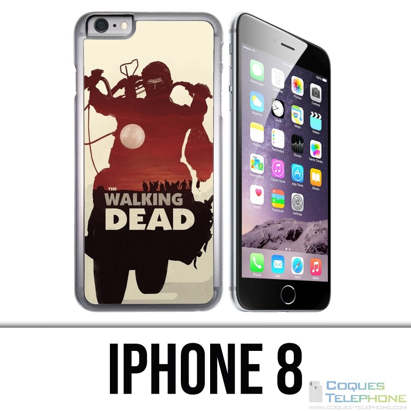 IPhone 8 Hülle - Walking Dead Moto Fanart